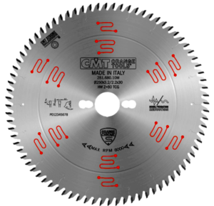 CMT Orange Tools 300x96 Kurt Diş Testere — Ø300x3,2/2,2x30 Z=96 ATB/40 form, MDF ve laminat panellerde yüksek hassasiyetli kesim için profesyonel testere bıçağı