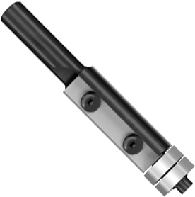 Ø19x30x10 HM Z:2 Tarama Jiletli ve Rulmanlı Freze Bıçak