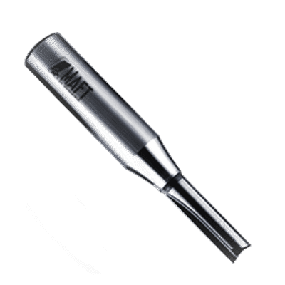 Maft Ø8x32/36x12 Z:2 Düz Kanallı Karbür Freze