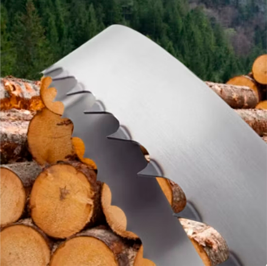 İndüksiyonlu Uç Şerit Testere Laması - Gladio Armor IH+ Sert Ağaç İşleme (Wood-Mizer Uyumlu)